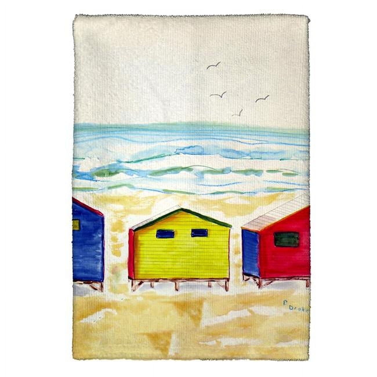 Picture of Betsy Drake KT495 Beach Bungalows Kitchen Towel