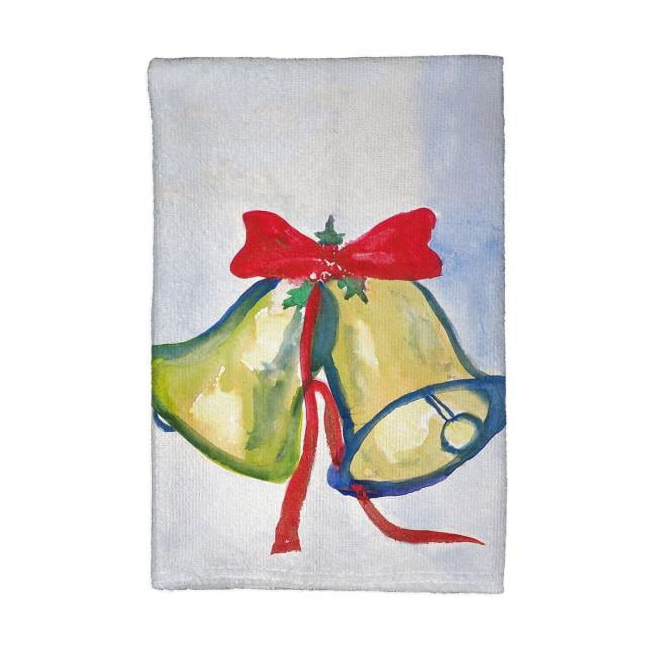 Picture of Betsy Drake KT793 Christmas Bells Kitchen Towel