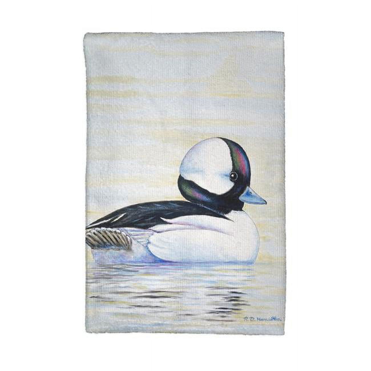 Picture of Betsy Drake KT827 Bufflehead Duck Kitchen Towel
