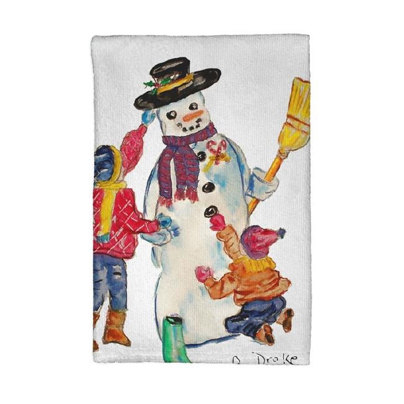Picture of Betsy Drake KT903 Snowman Kitchen Towel