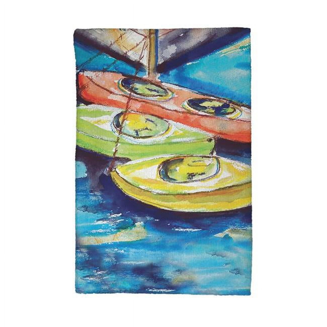 Picture of Betsy Drake KT992 Kayaks Kitchen Towel