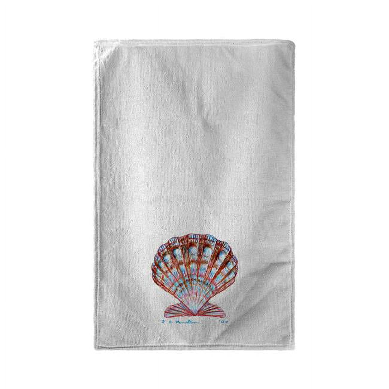 Scallop Shell Beach Towel - 30 x 50 in.