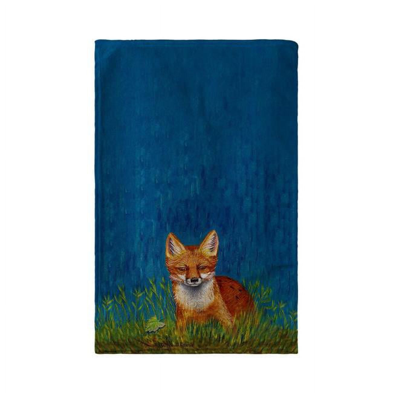 Red Fox Beach Towel - 30 x 50 in.