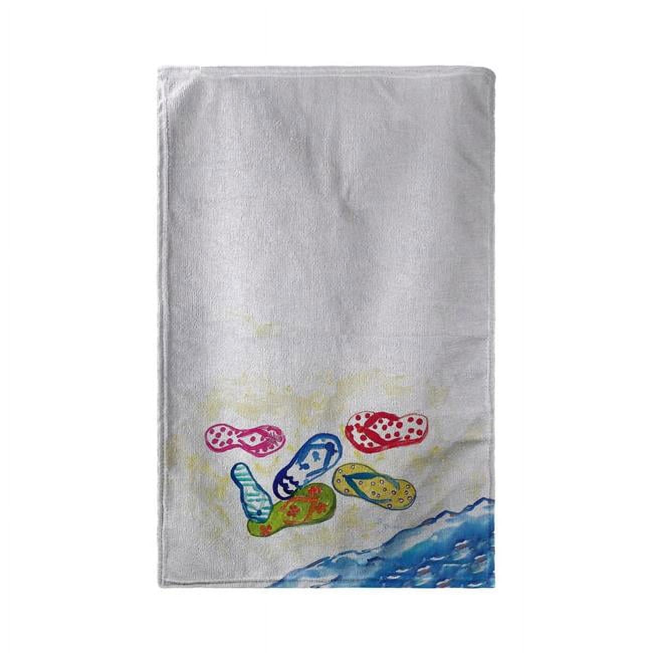 Six Flip Flops Beach Towel - 30 x 50 in.