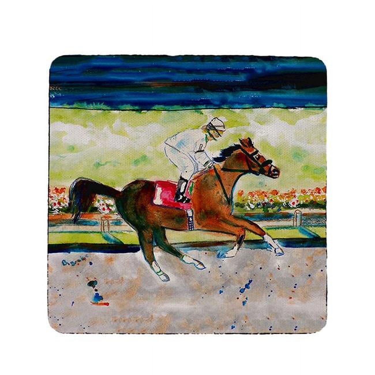 Picture of Betsy Drake CT055 Racing Horse Coaster - Set of 4