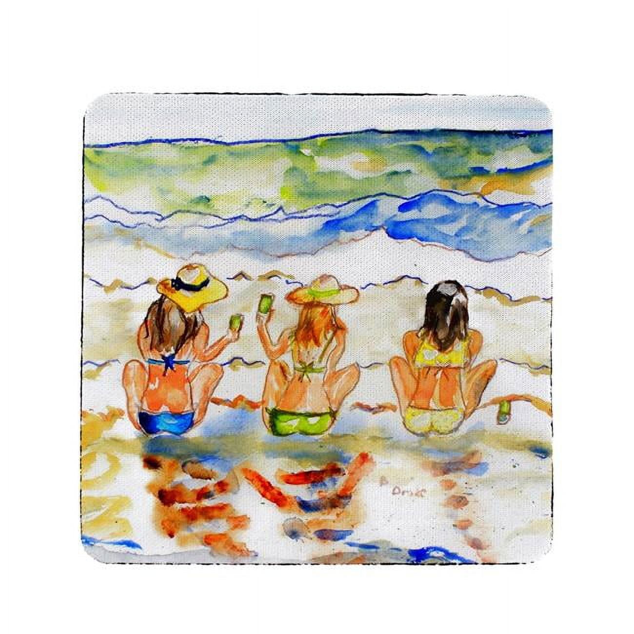Picture of Betsy Drake CT608 Bottoms Up Coaster - Set of 4