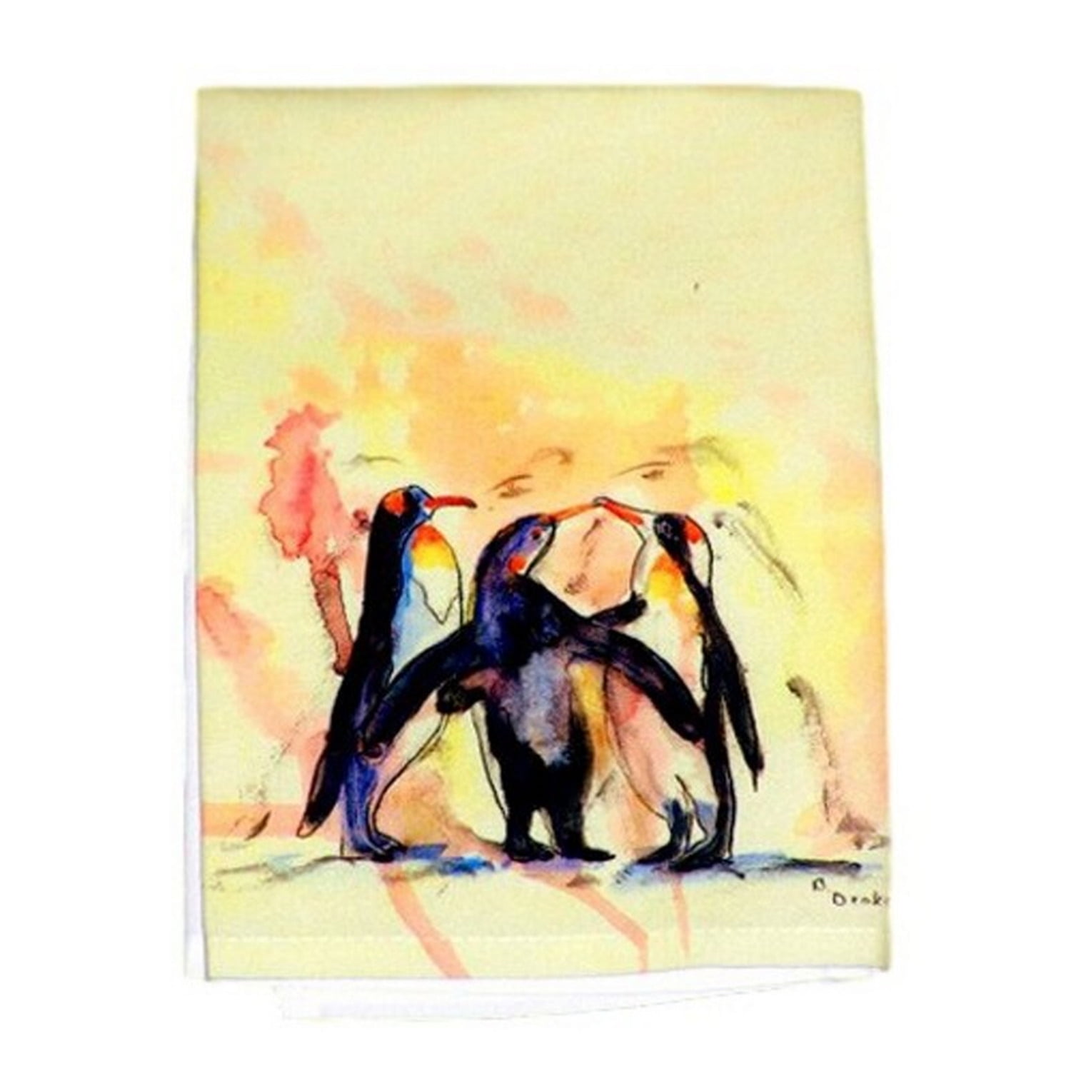 Penguins Guest Towel - 20 x 20 in.
