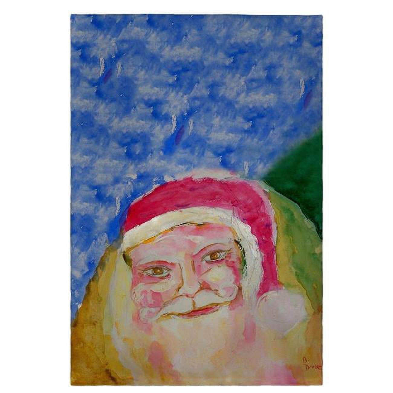 Santa Face Guest Towel - 20 x 20 in.