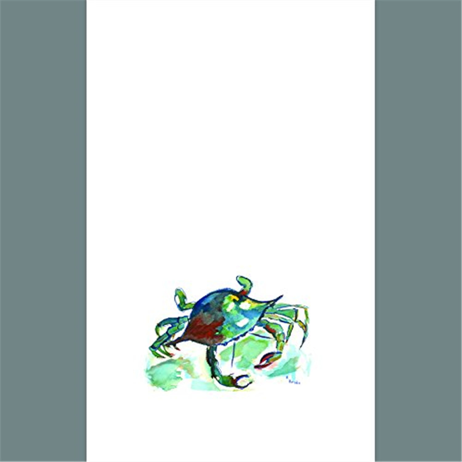 Picture of Betsy Drake KT105 Crab Kitchen Towel