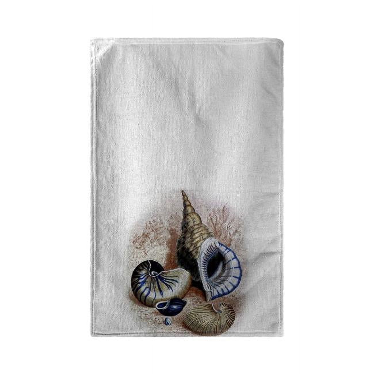 Antique Sea Shells Beach Towel - 30 x 50 in.
