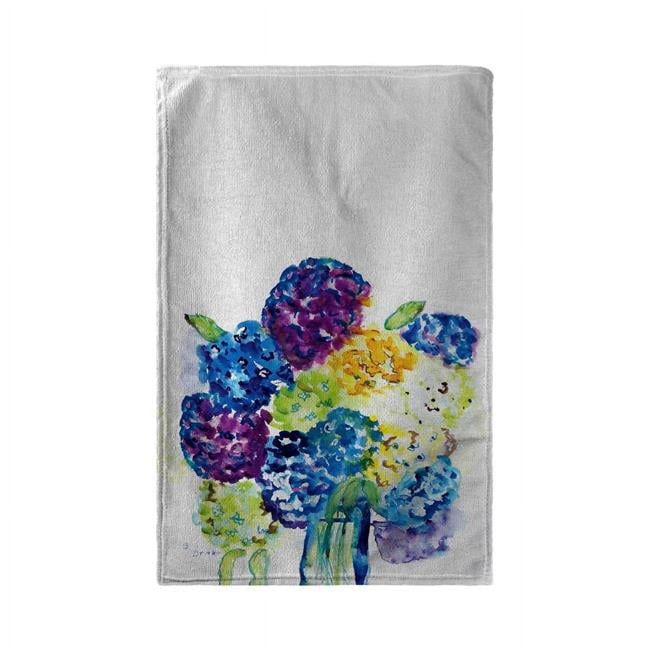 Geraniums Beach Towel - 30 x 50 in.