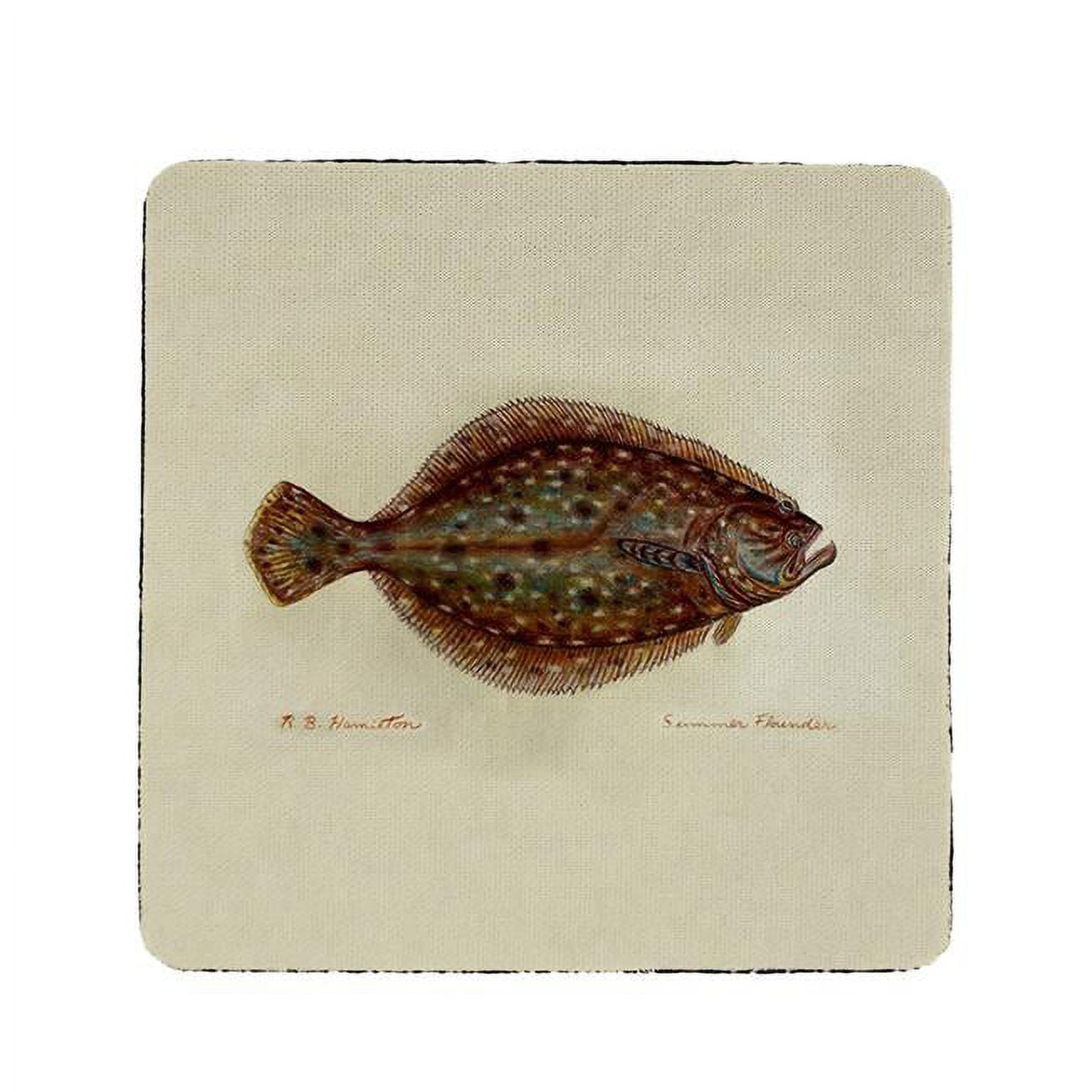 Picture of Betsy Drake CT014 Flounder Coaster - Set of 4