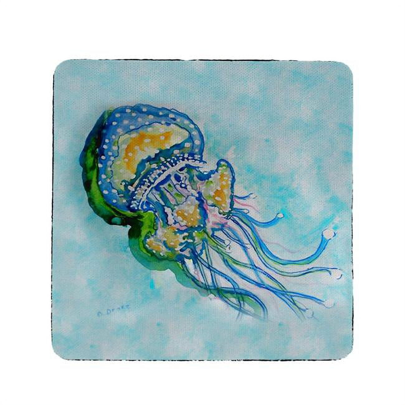 Picture of Betsy Drake CT056 Jellyfish Coaster - Set of 4