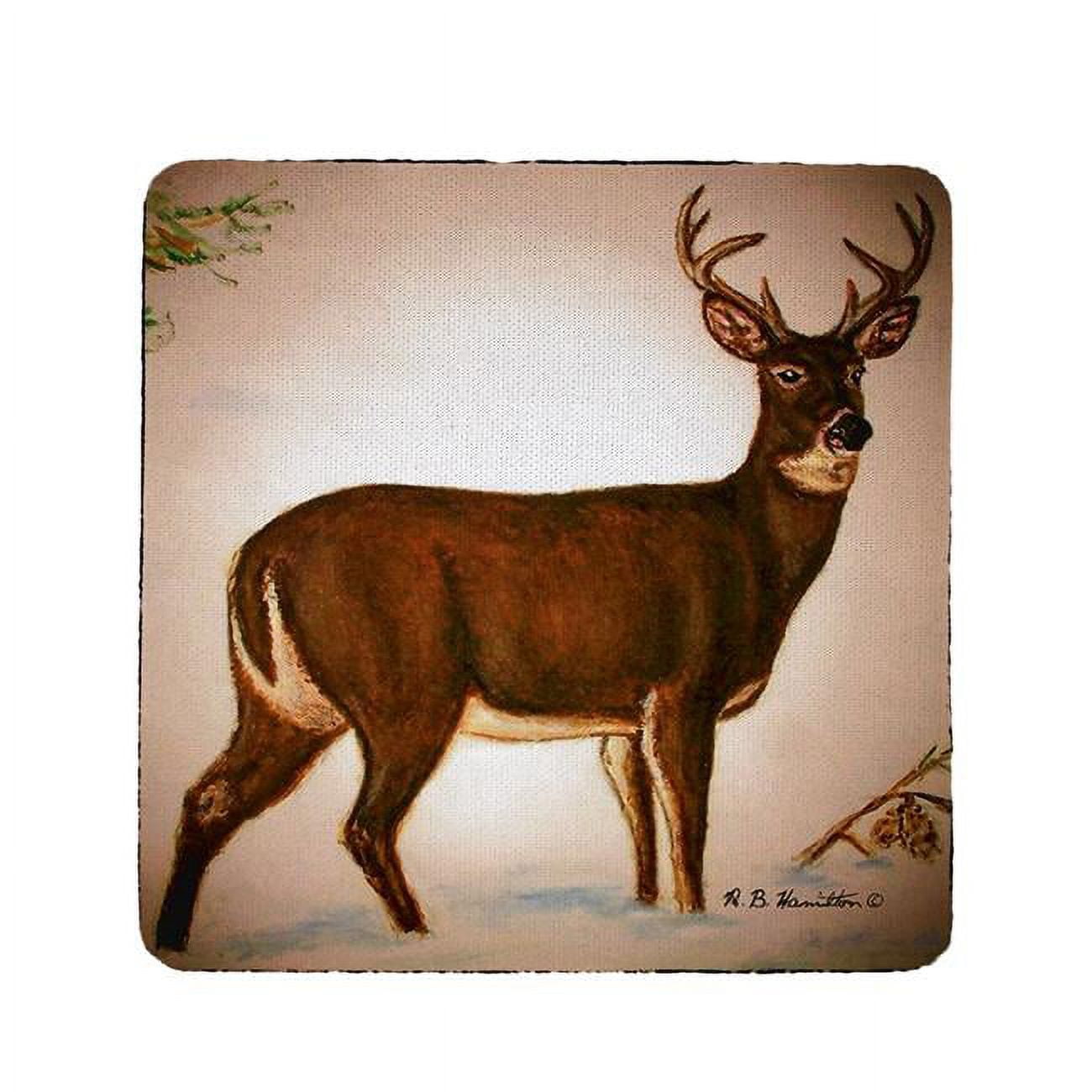 Picture of Betsy Drake CT236 Deer in Snow Coaster - Set of 4