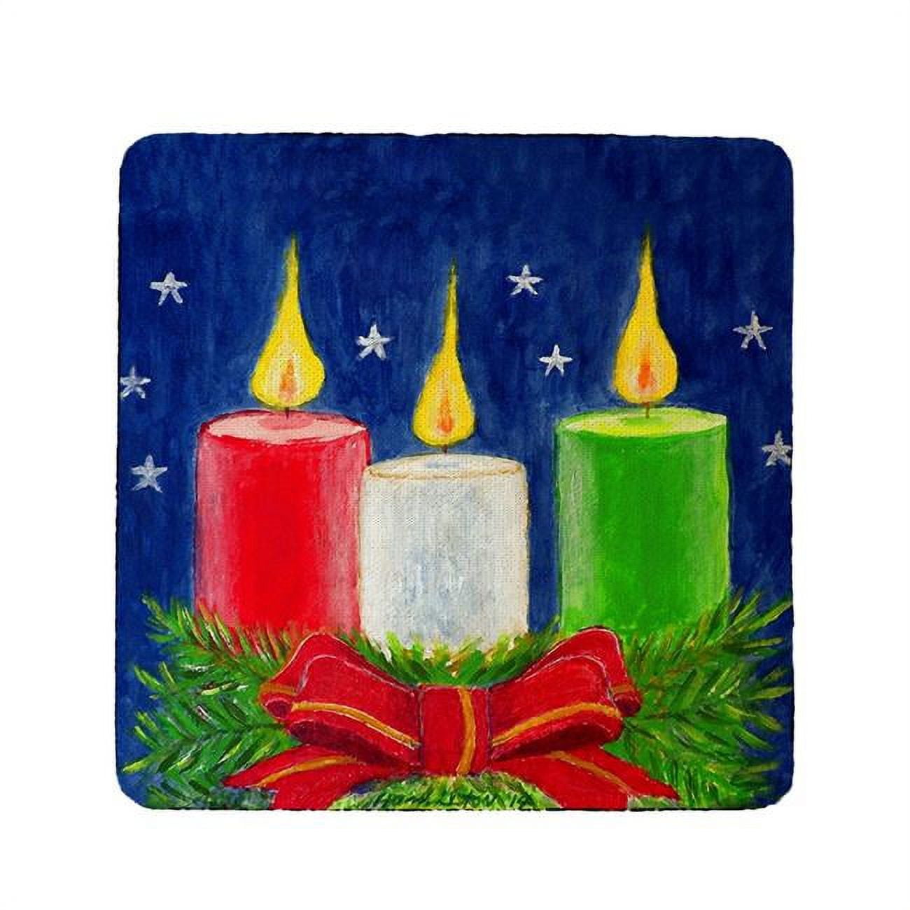 Picture of Betsy Drake CT255 Christmas Candles Coaster - Set of 4