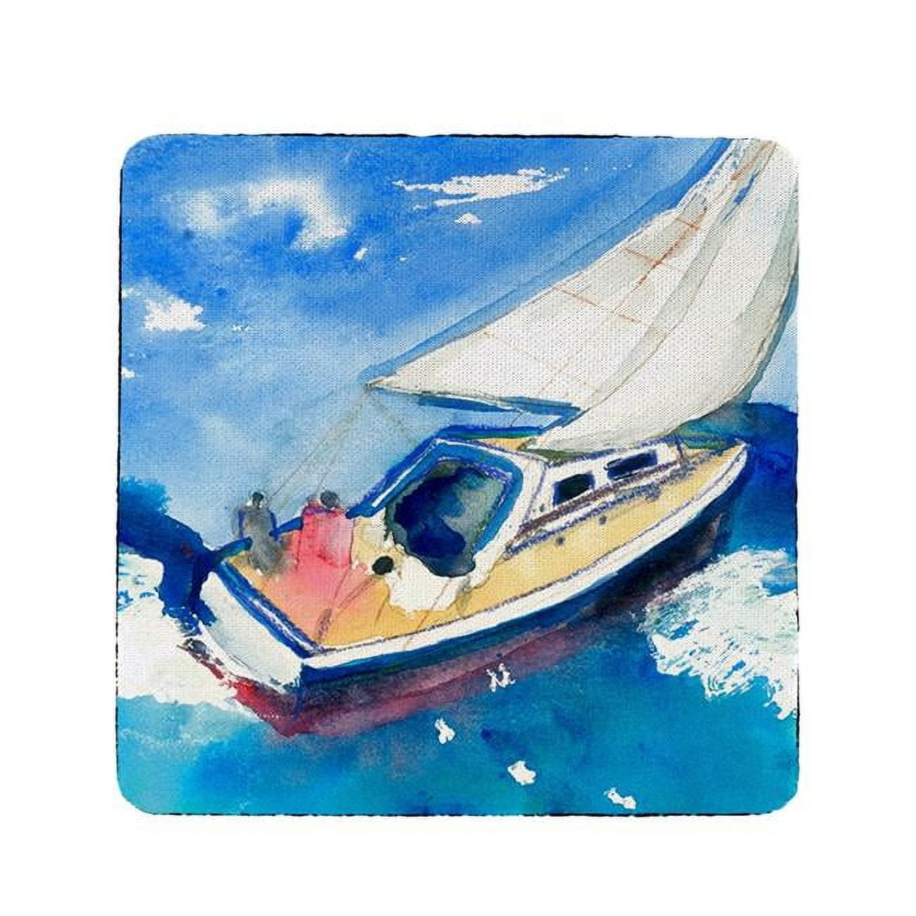 Picture of Betsy Drake CT257 Sailboat Coaster - Set of 4