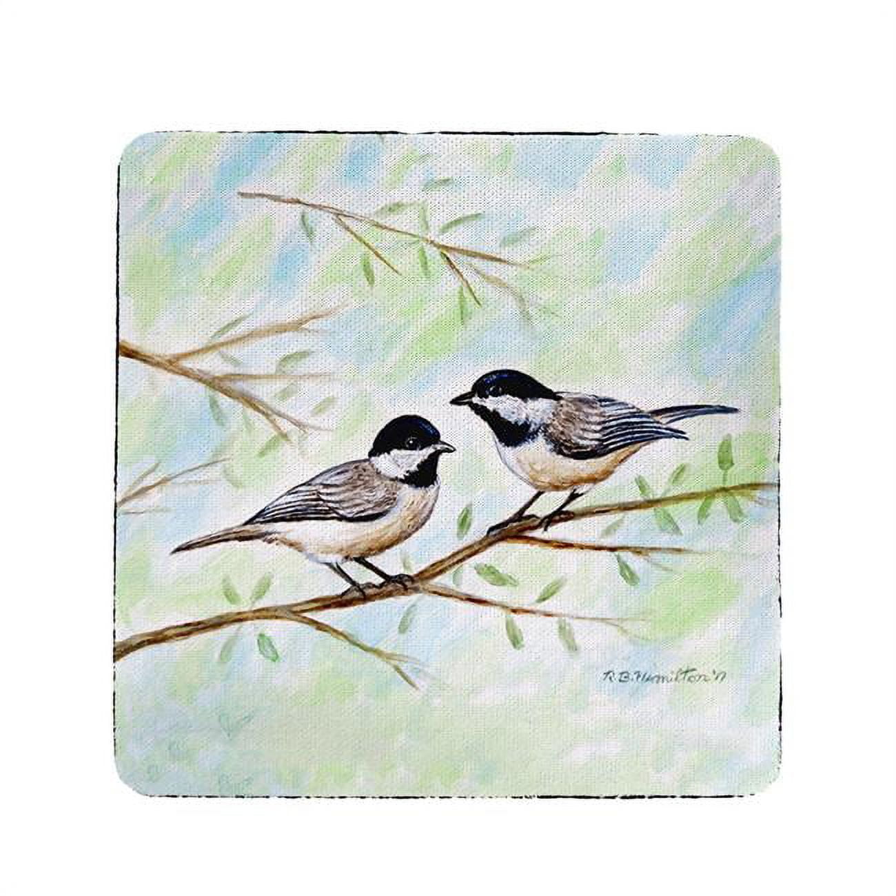 Picture of Betsy Drake CT638 Dicks Chickadee Coaster - Set of 4