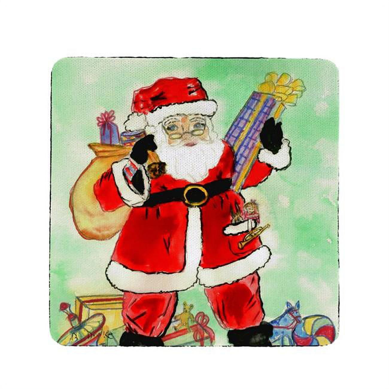 Picture of Betsy Drake CT902 Santa Claus Coaster - Set of 4
