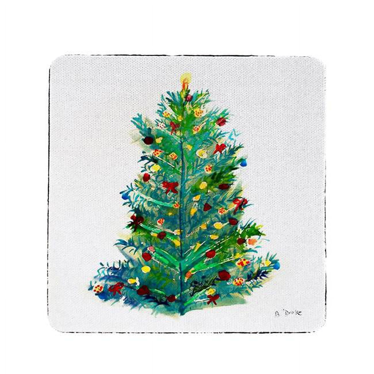 Picture of Betsy Drake CT905 Christmas Tree Coaster - Set of 4