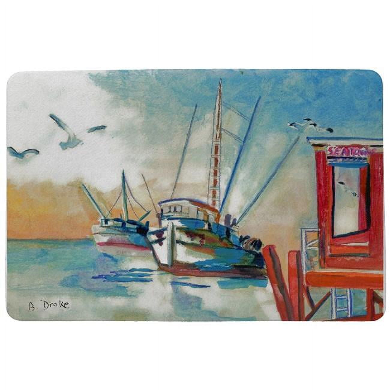 Shrimpboat Door Mat - 18 x 26 in.