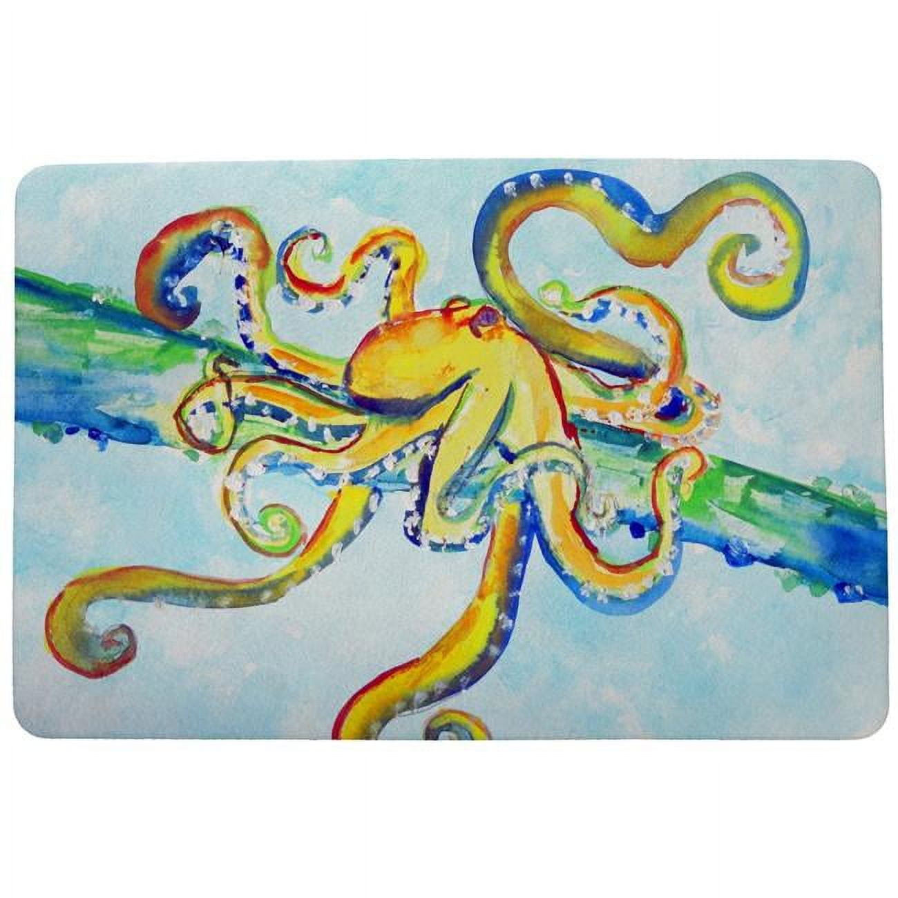 Crazy Octopus Door Mat - 18 x 26 in.