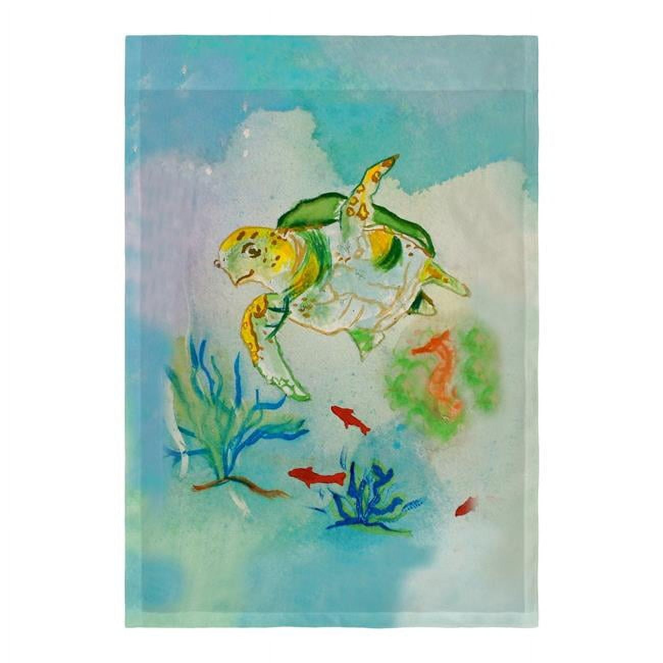 Sea Turtle Flag - 12.5 x 18 in.