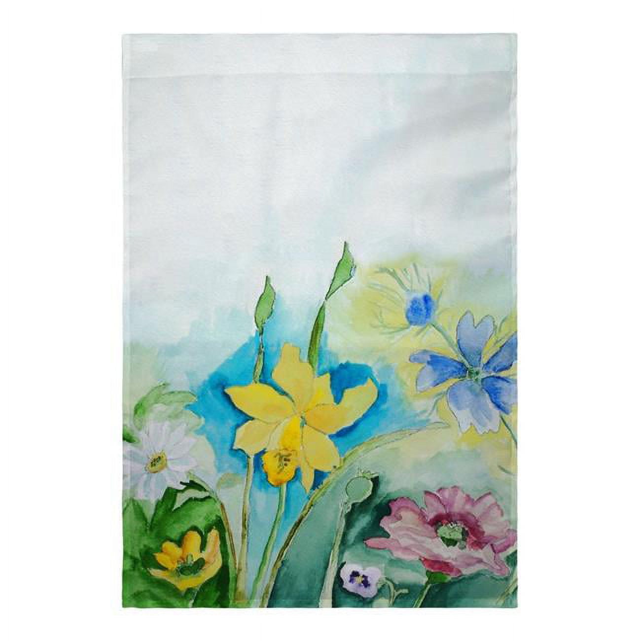 Florals Flag - 12.5 x 18 in.