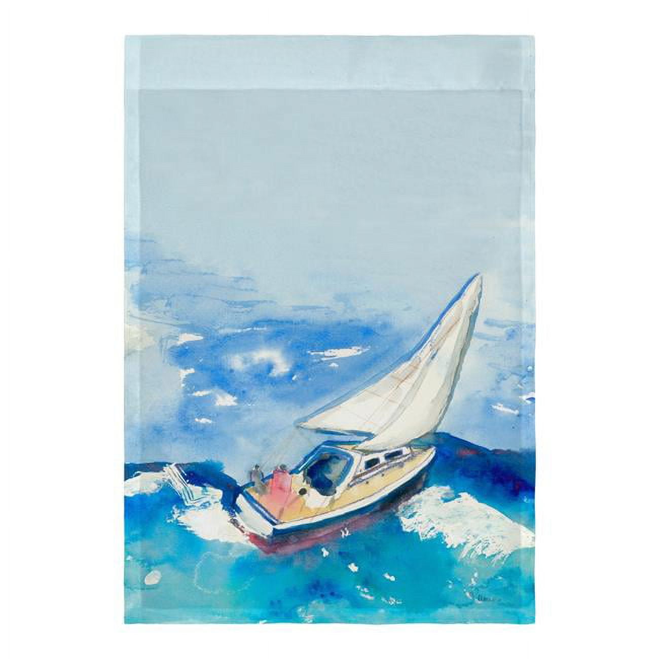 Sailboat Flag - 12.5 x 18 in.
