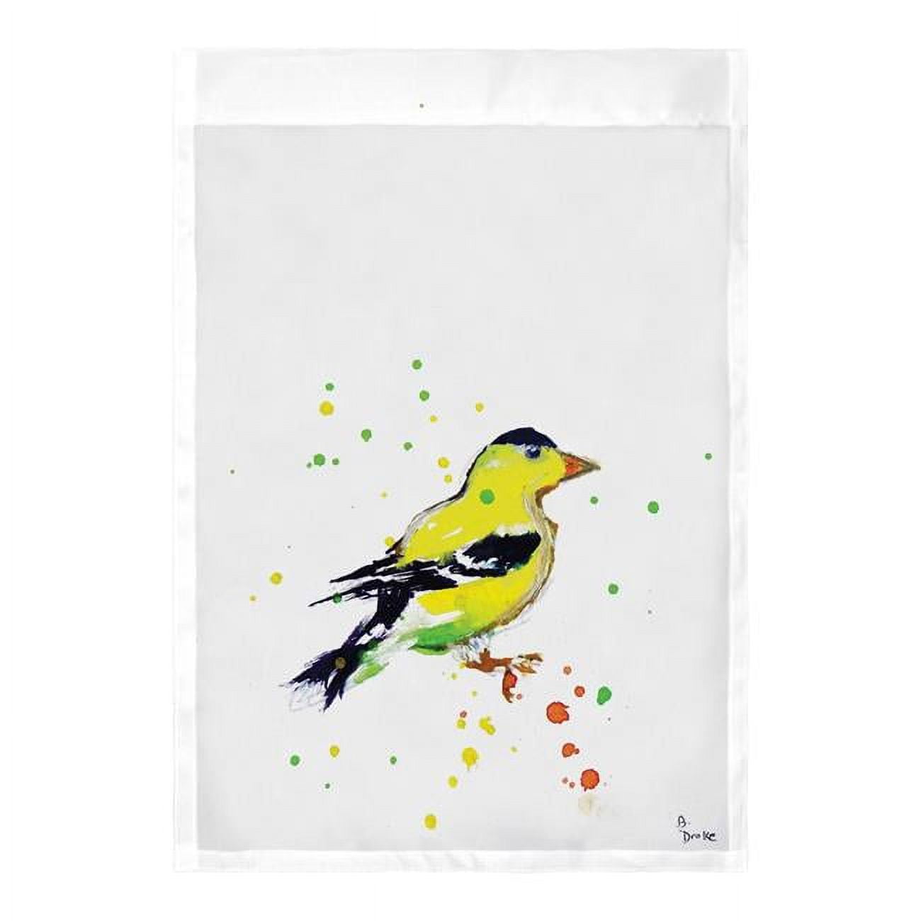 Goldfinch Flag - 12.5 x 18 in.