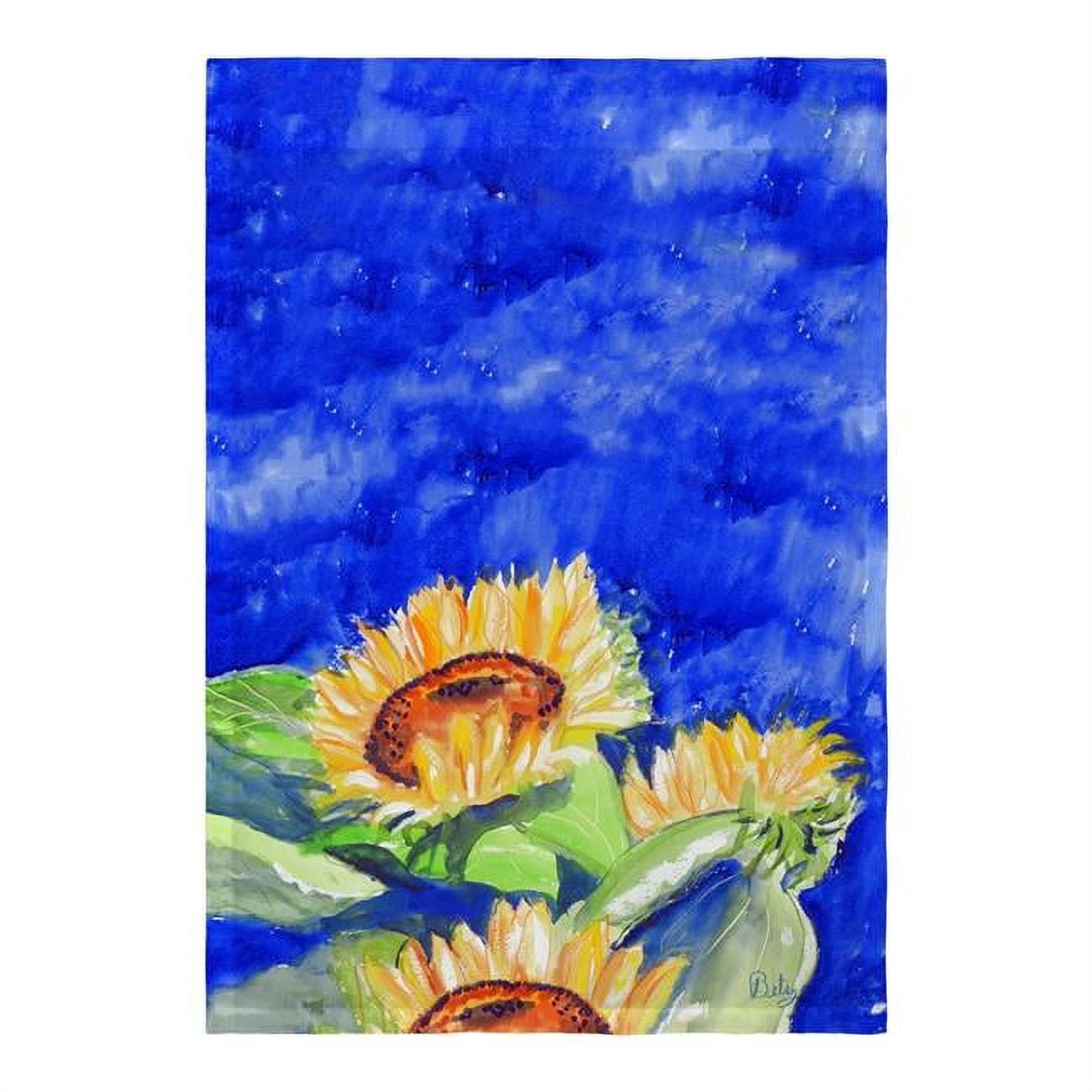 Rising Sunflower Flag - 12.5 x 18 in.