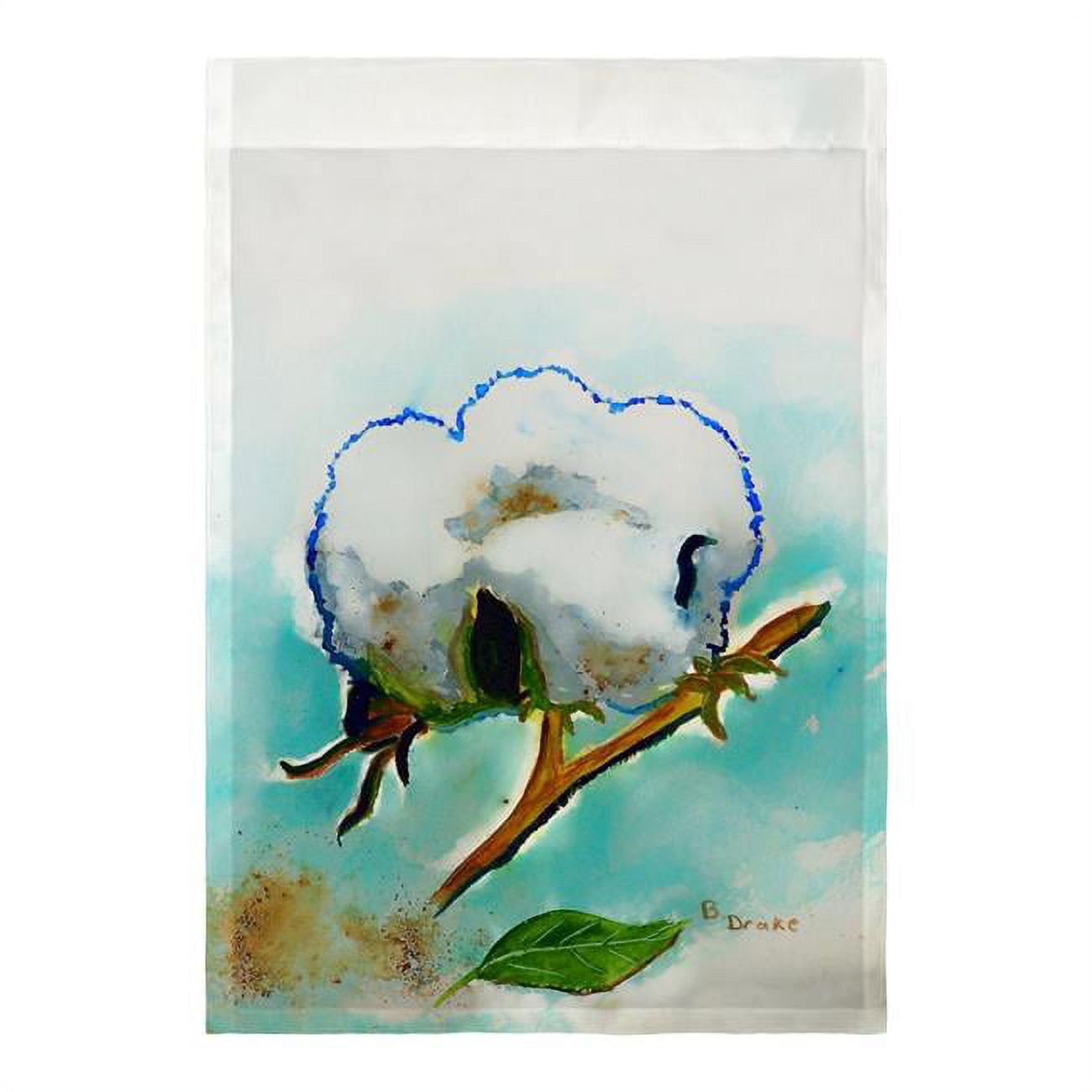 Cotton Ball Flag - 12.5 x 18 in.