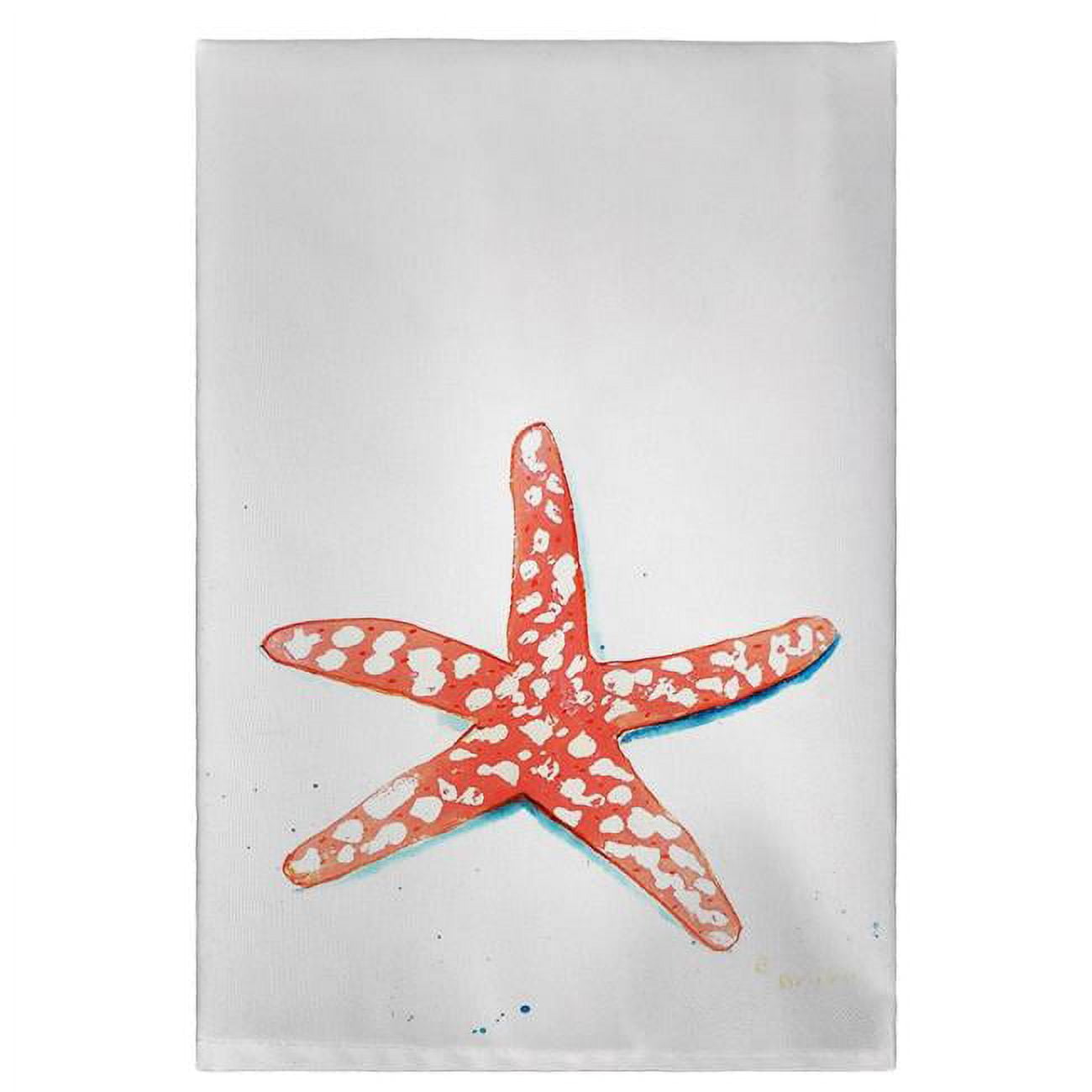Coral Starfish Guest Towel - 20 x 20 in.