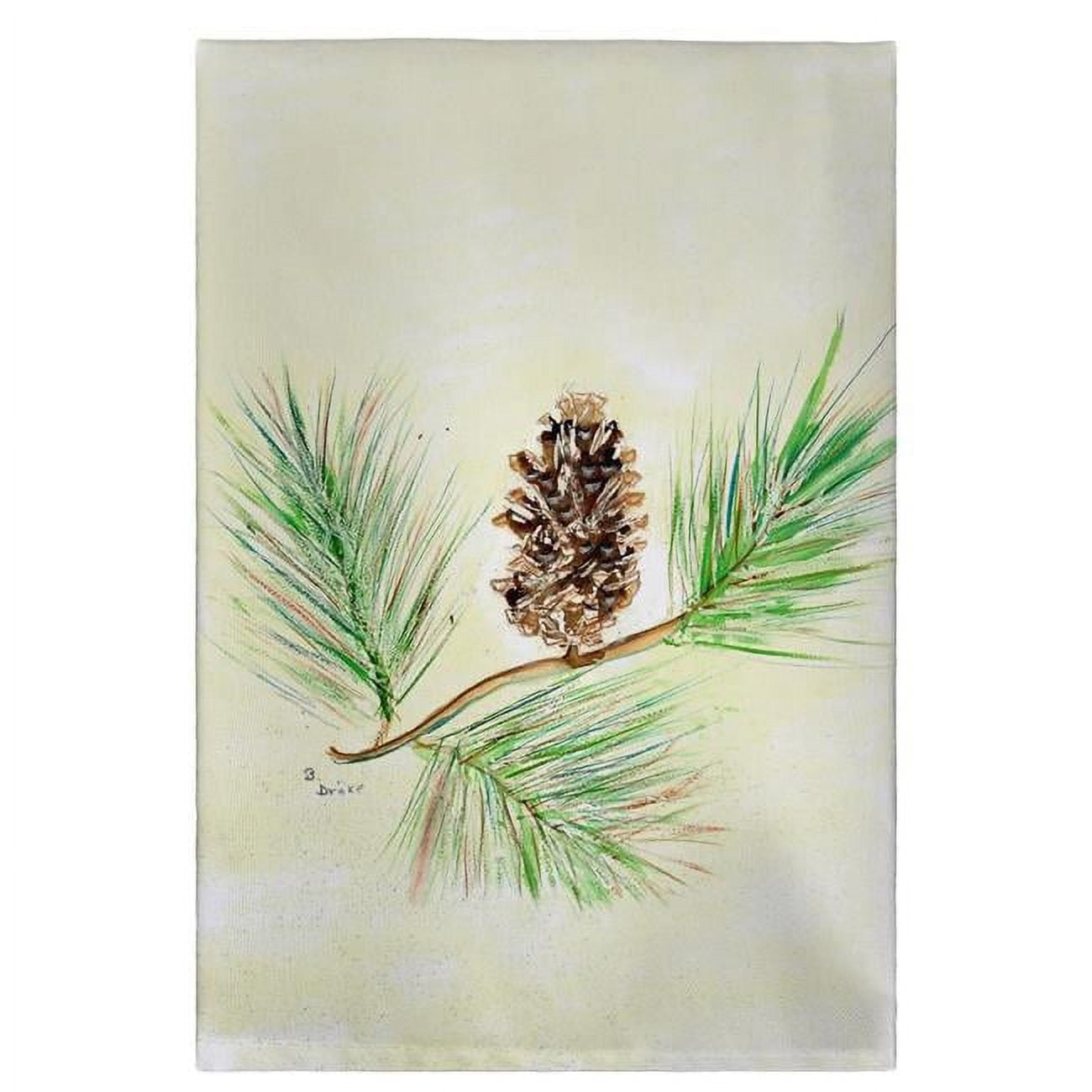 Pinecone Guest Towel - 20 x 20 in.