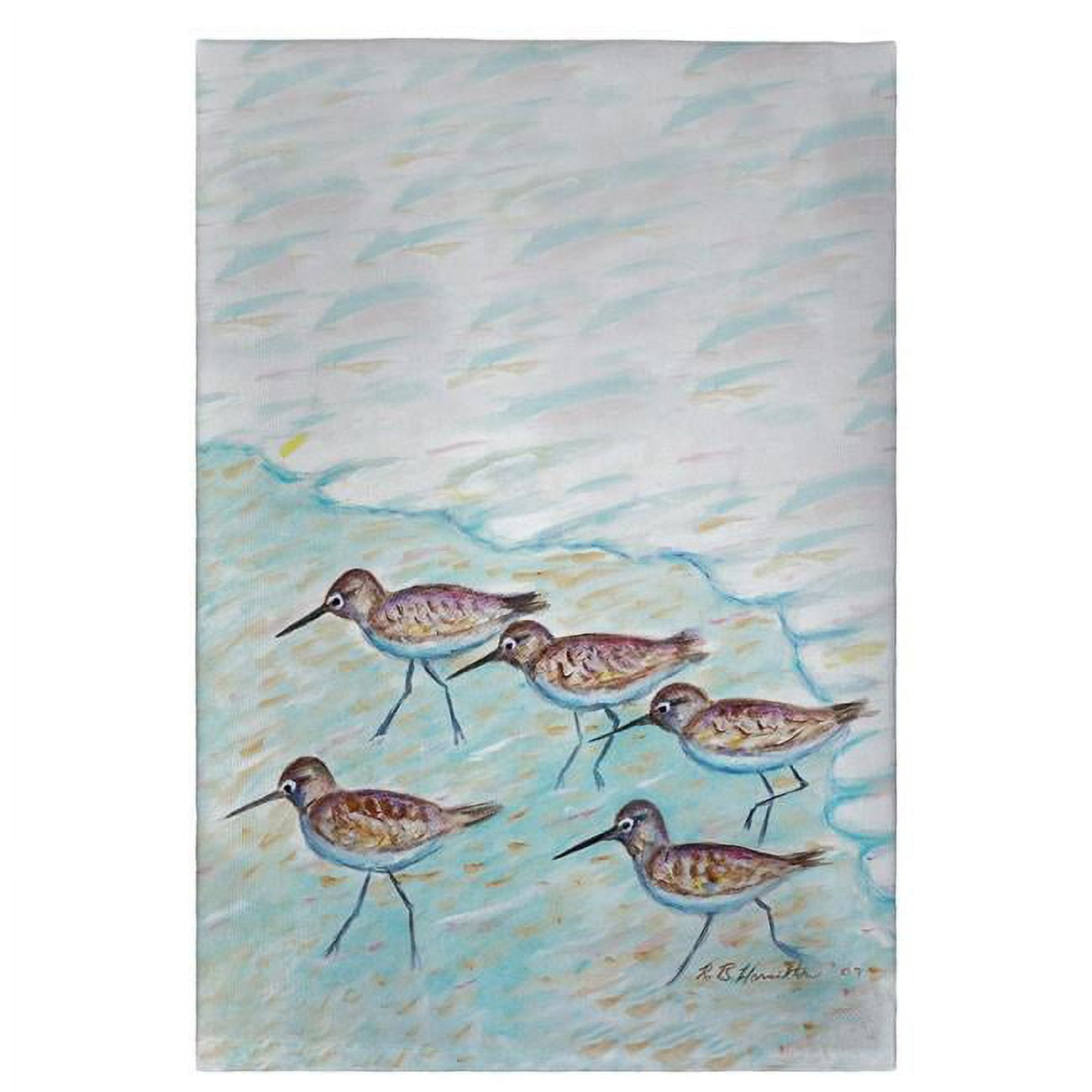 Sandpipers Guest Towel - 20 x 20 in.