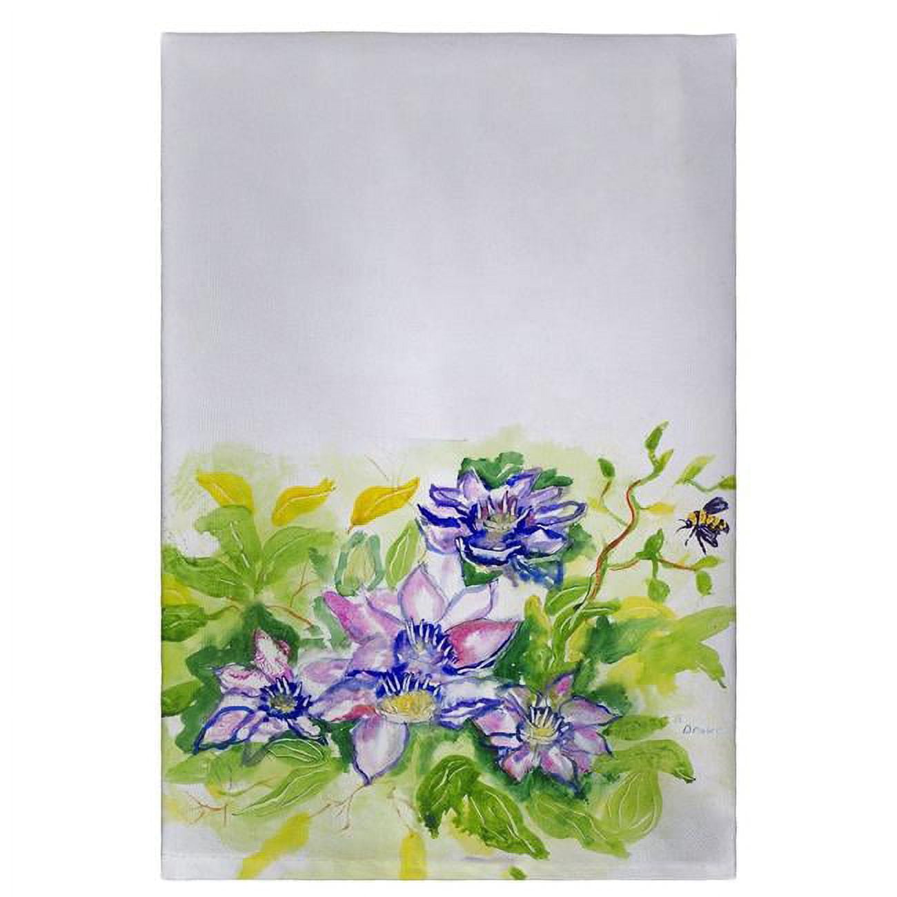 Clematis Guest Towel - 20 x 20 in.