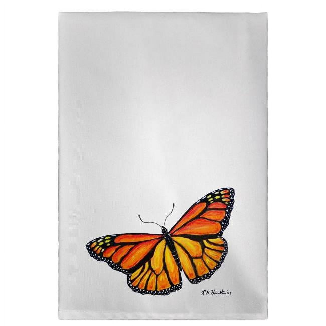 Spreadwing Monarch Guest Towel - 20 x 20 in.