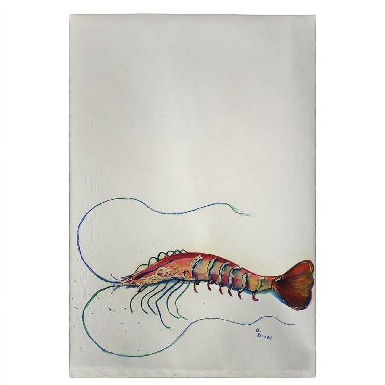 Shrimp Guest Towel - 20 x 20 in.