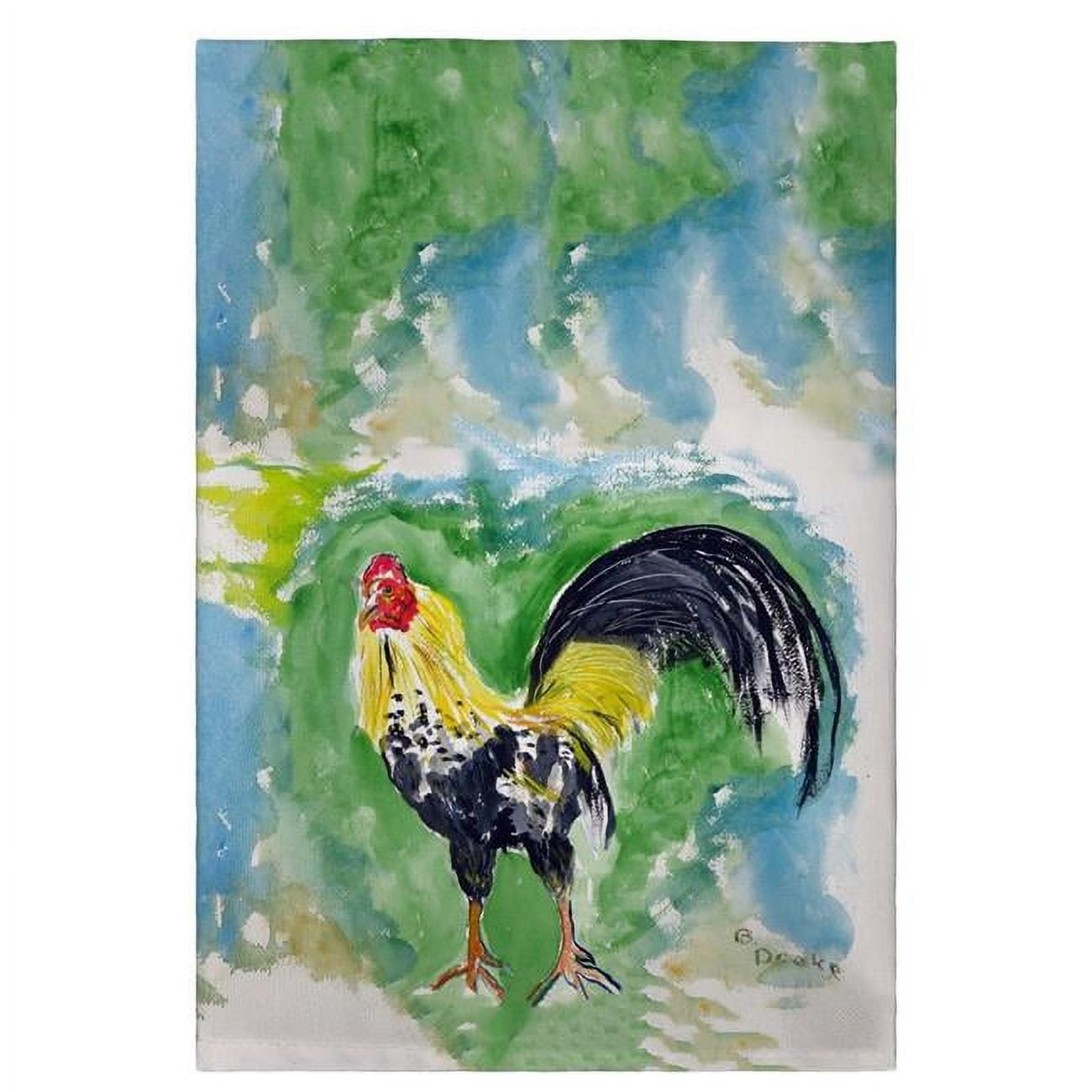 Bantam Rooster Guest Towel - 20 x 20 in.