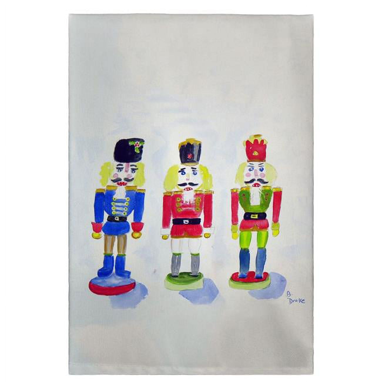 Nutcrackers Guest Towel - 20 x 20 in.