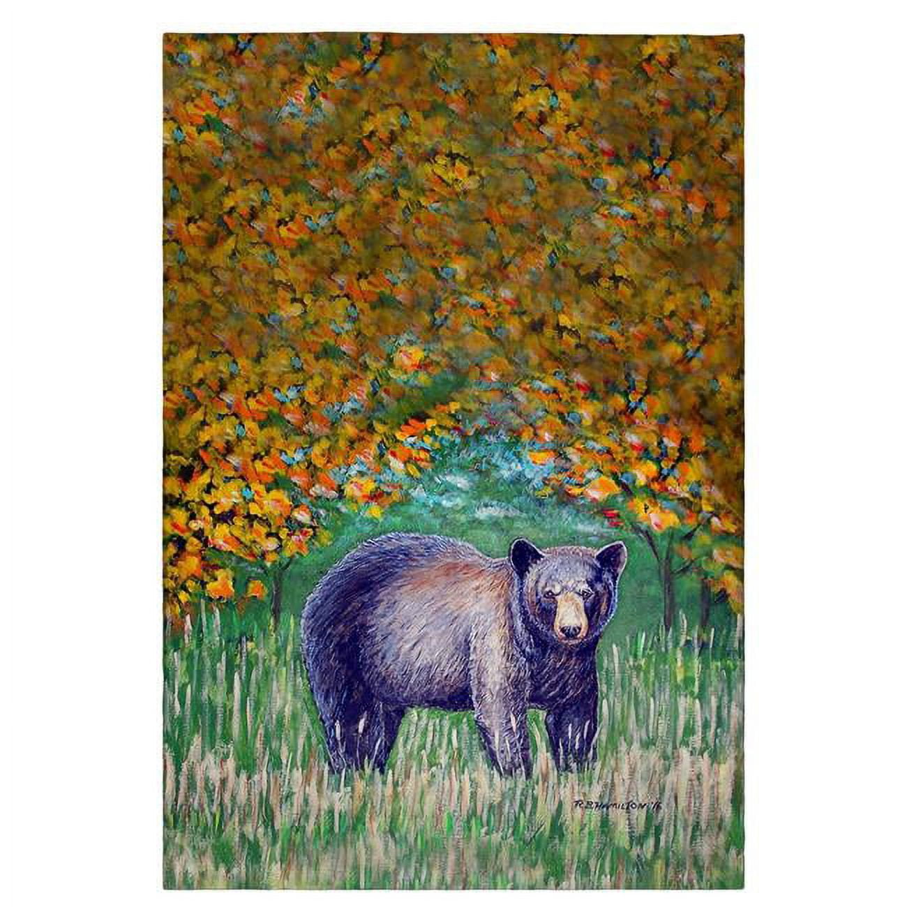 Black Bear Guest Towel - 20 x 20 in.