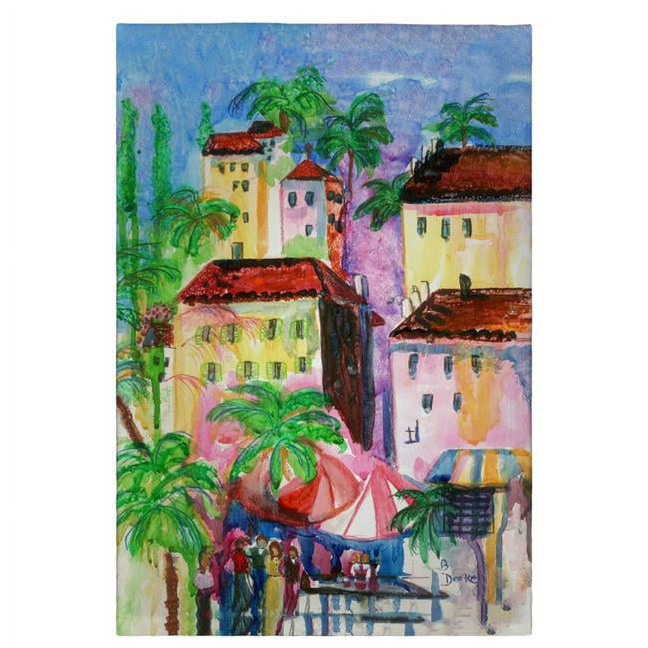 Fun City II Guest Towel - 20 x 20 in.
