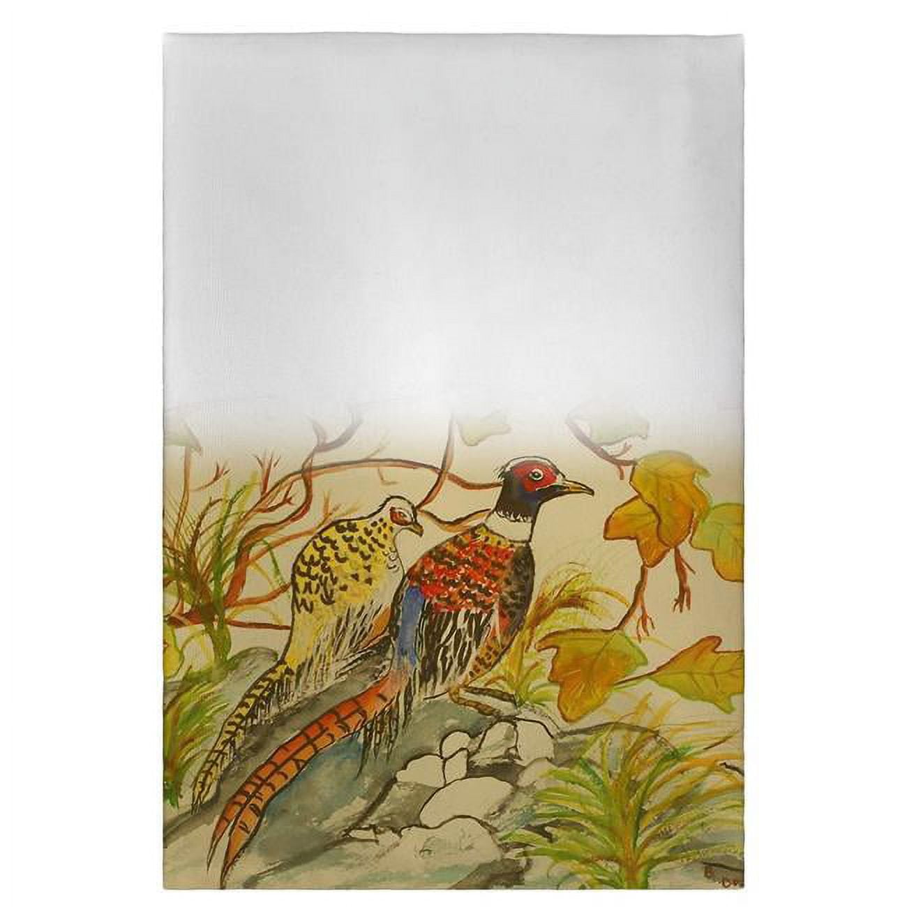 Pheasant Guest Towel - 20 x 20 in.
