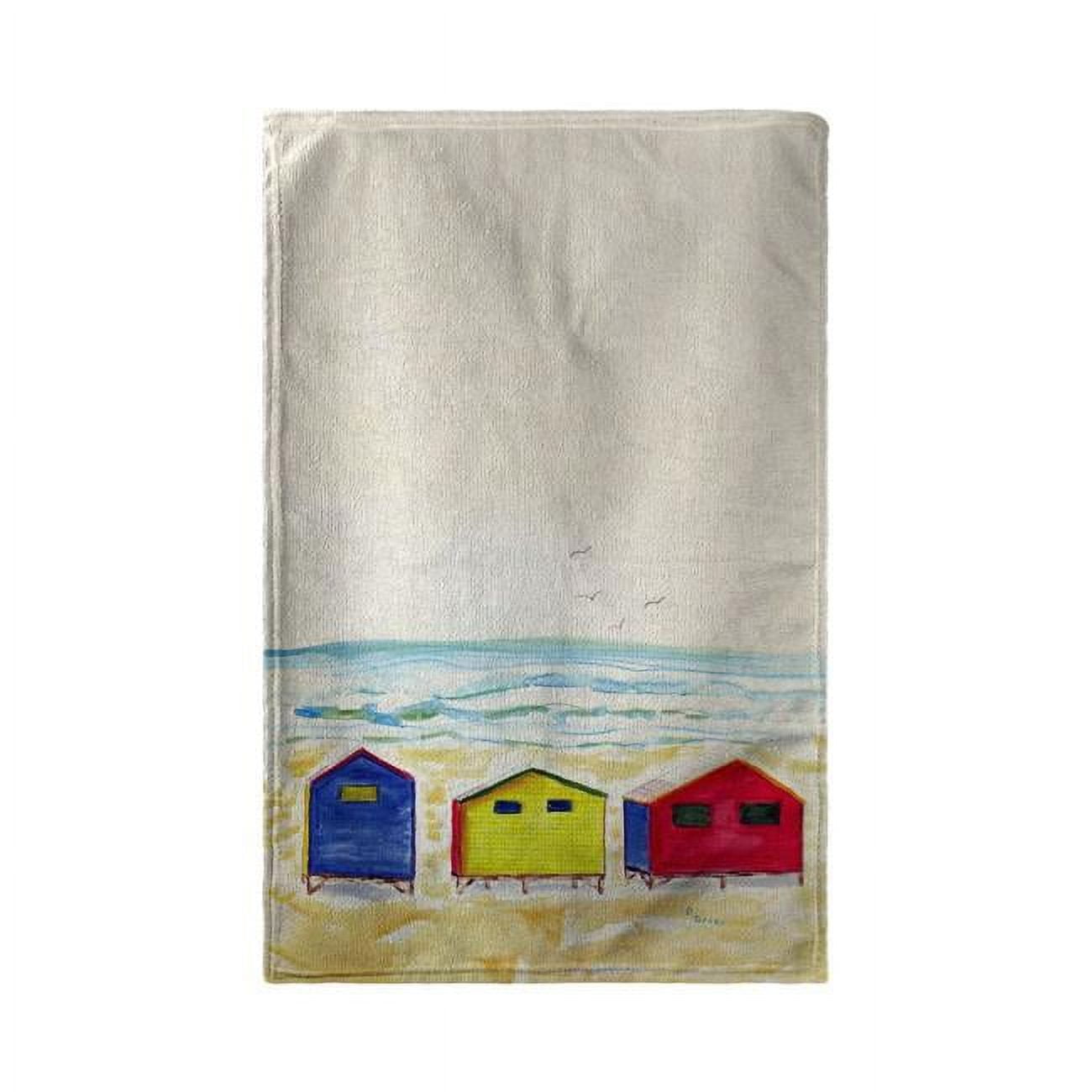 30 x 50 in. Beach Bungalows Beach Towel