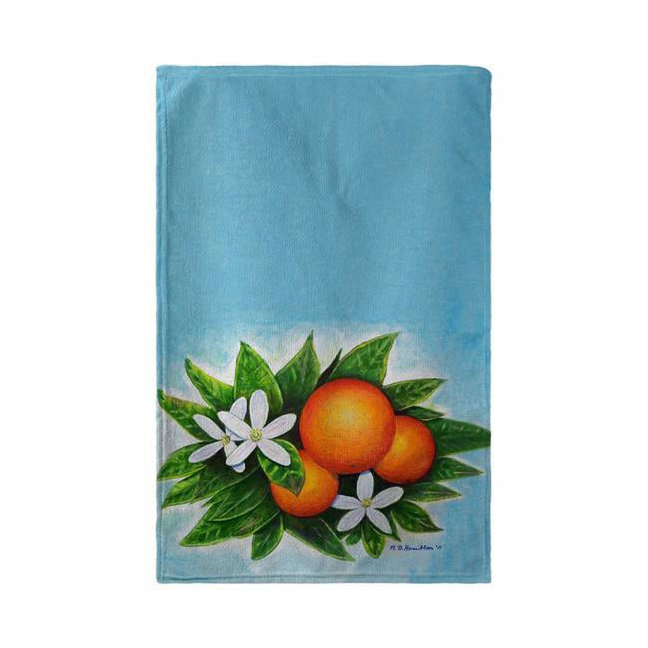 30 x 50 in. Oranges Beach Towel