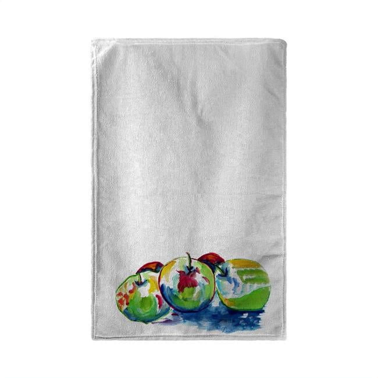 30 x 50 in. Three Apples Beach Towel