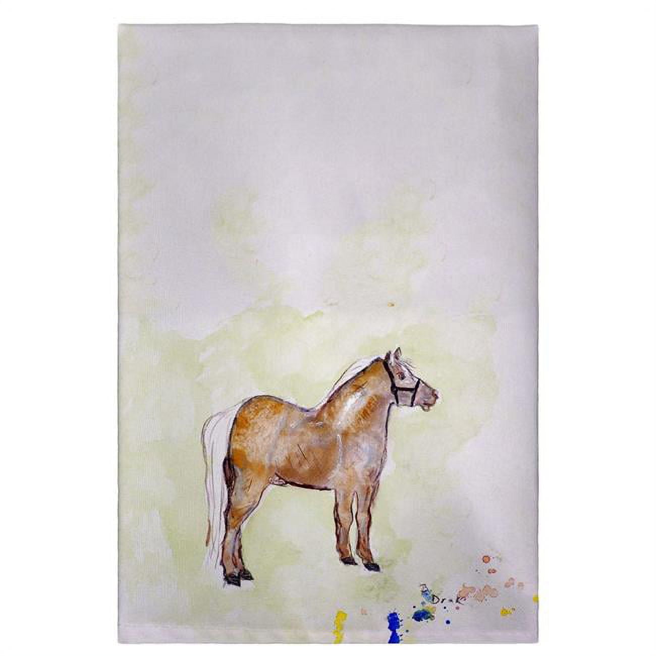 20 x 20 in. Shetland Pony Guest Towel