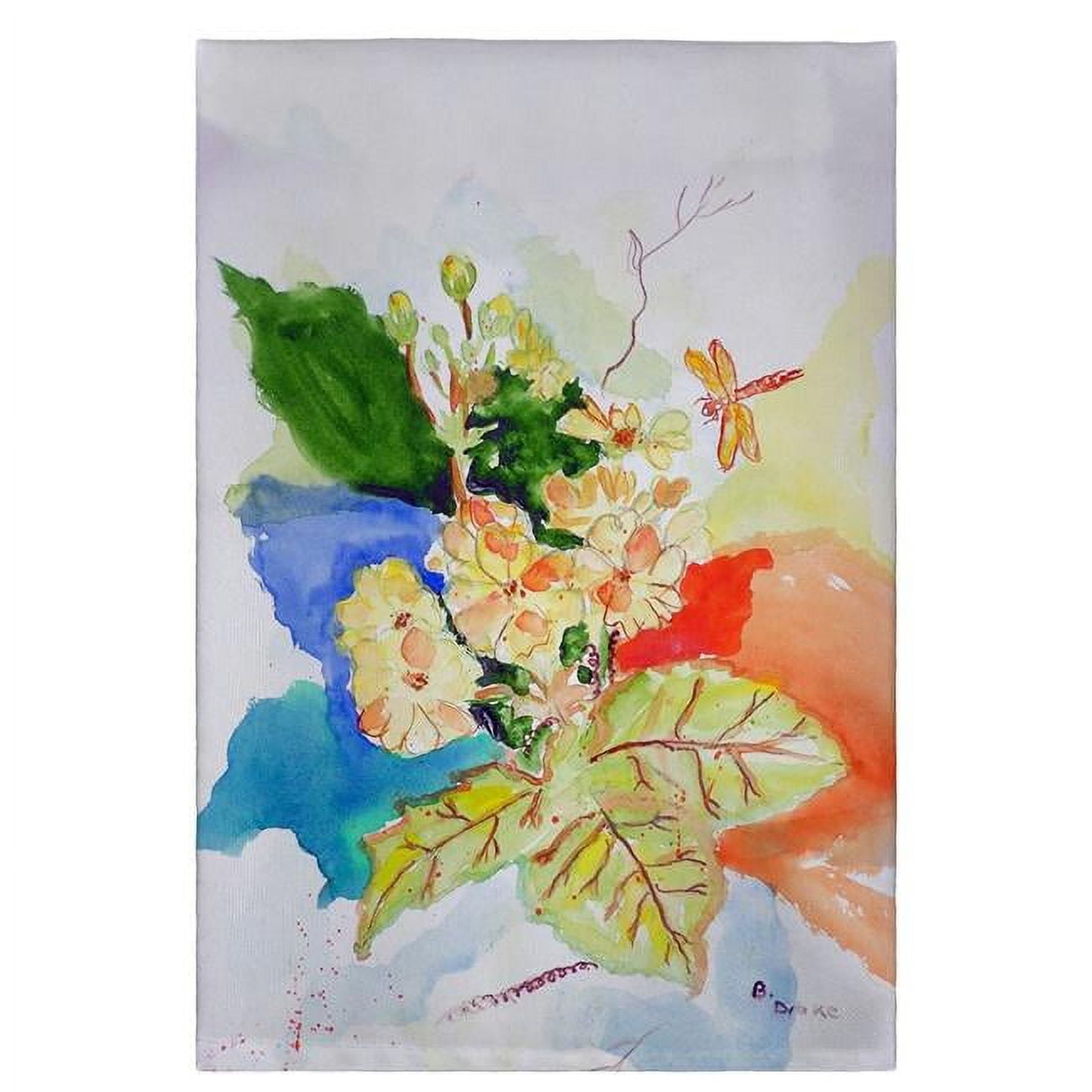 20 x 20 in. Primroses Guest Towel