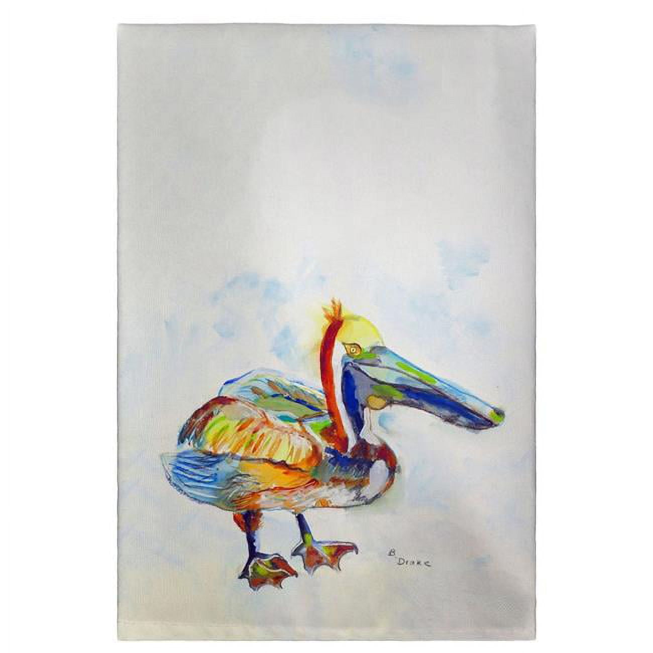 20 x 20 in. Heathcliff Pelican Guest Towel