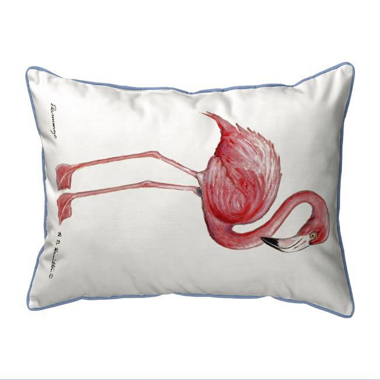 Picture of Betsy Drake HJ084 16 x 20 in. Flamingo Large Pillow