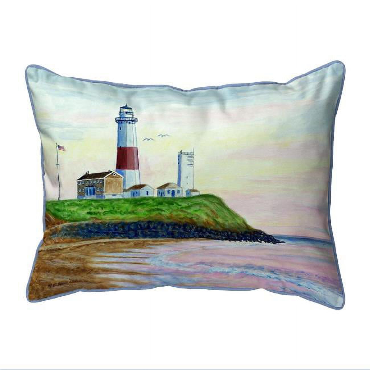 16 x 20 in. Montauk Lighthouse Large Pillow